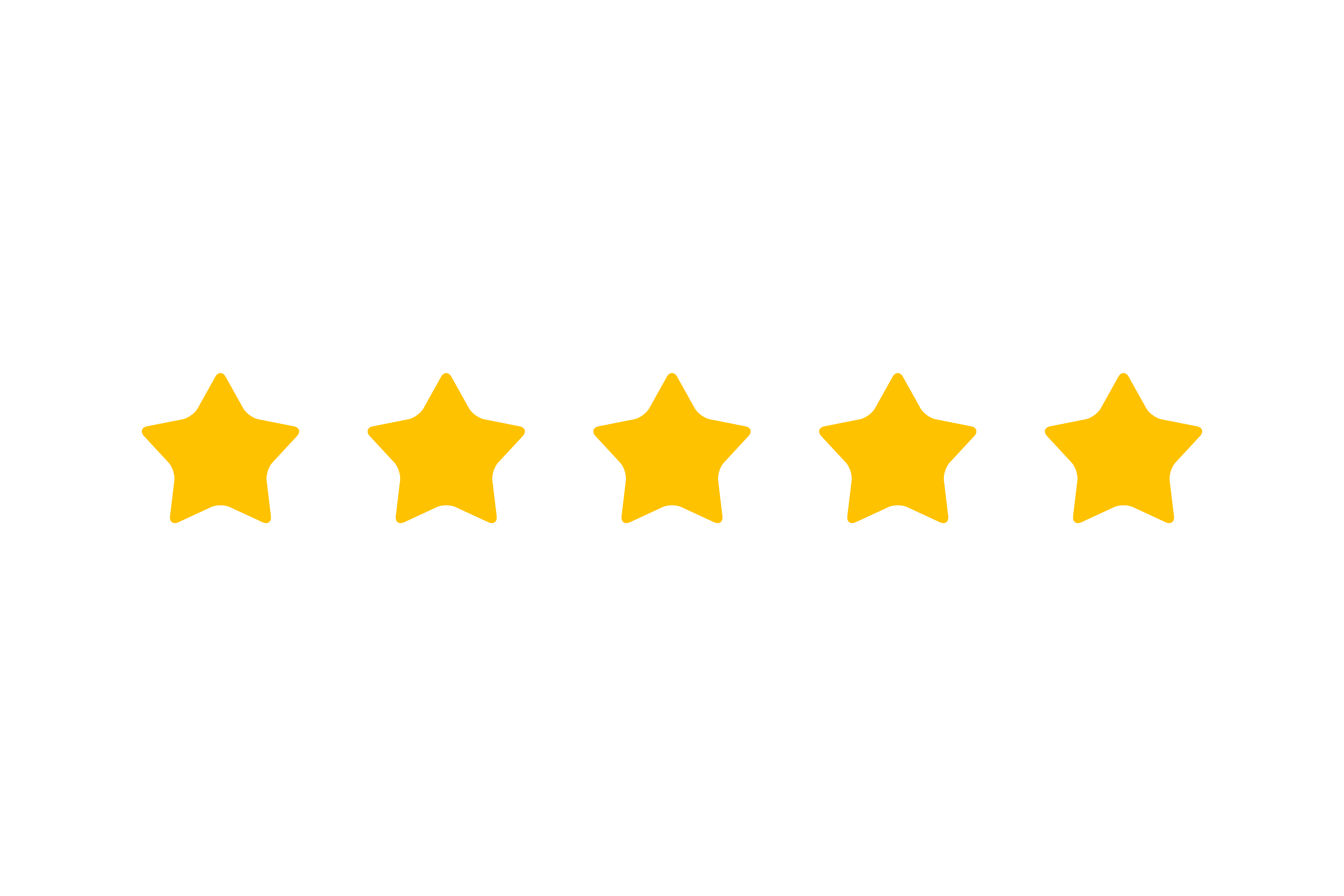 5 star satisfied reviews