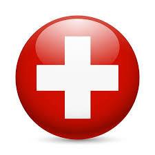 Swiss offshore bank flag