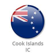 cook islands ic product flag button