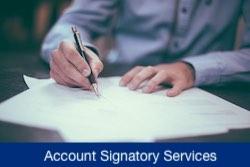 Account Signatory Services 0