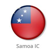 samoa international company flag