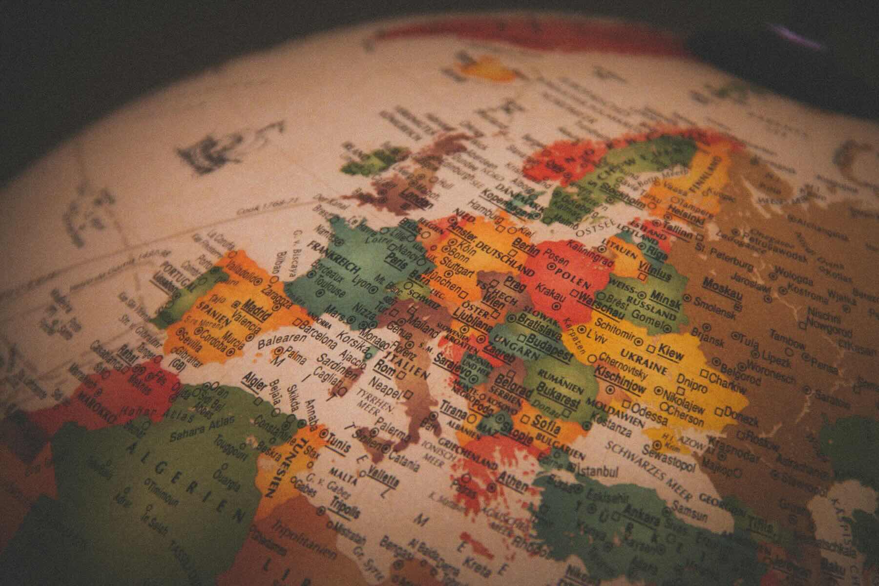 world map